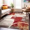 World Rug Gallery Contemporary Abstract Circle Design Soft Area Rug 5'3'' x 7'3'' Multi 307MULTI5X7 - alternate 2